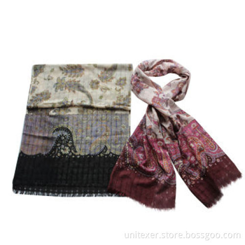 Wool Scarf, Very Comfortable, Various Designs and Colors are Available
